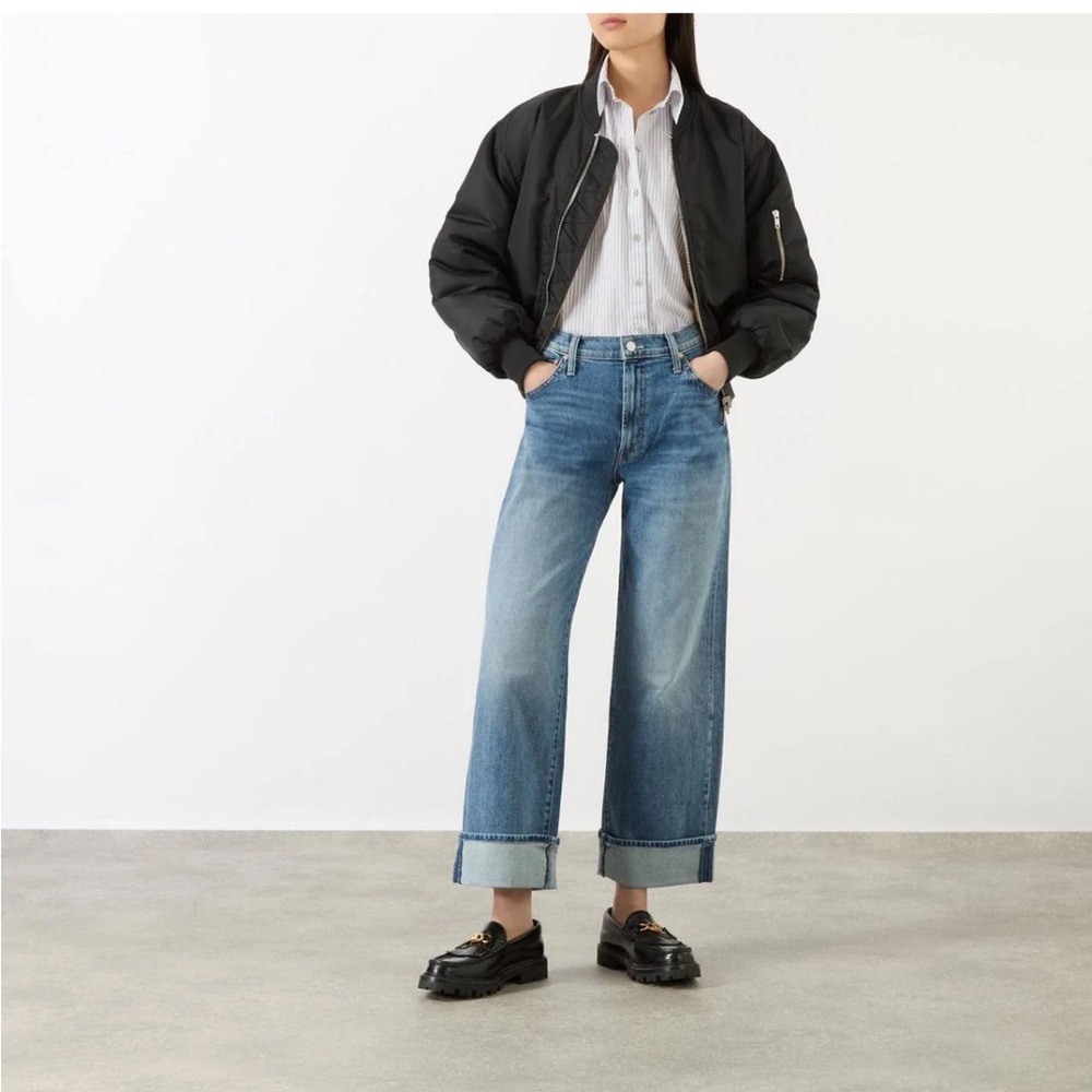 Mother The Dodger Flood Cuff Jeans